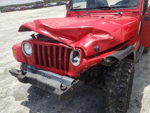 Photo 9 from auction – 2002 JEEP WRANGLER / with VIN 1J4FA49S82P771474