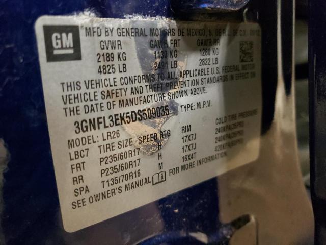 Photo 10 from auction – 2013 CHEVROLET CAPTIVA LT with VIN 3GNFL3EK5DS509035