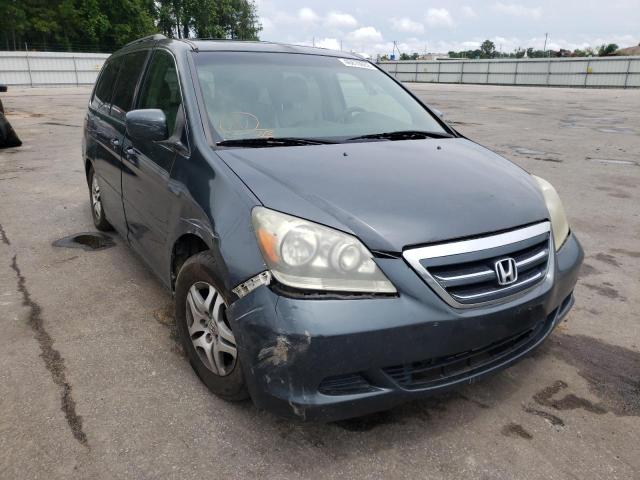 HONDA ODYSSEY EX 2005 with VIN 5FNRL387X5B080935 - Photo from auction