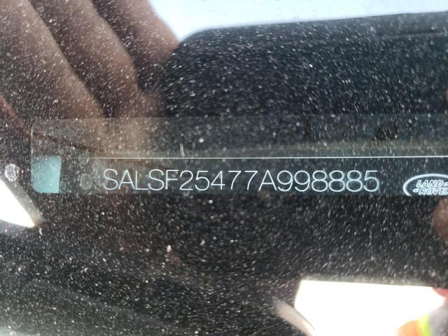 Photo 10 from auction – 2007 LAND ROVER RANGE ROVE with VIN SALSF25477A998885