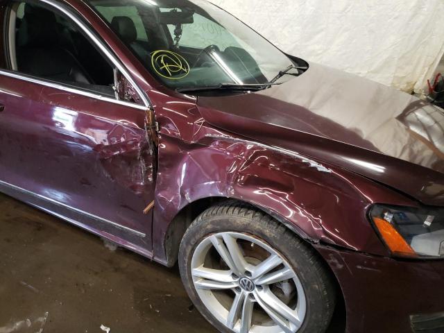 Photo 9 from auction – 2014 VOLKSWAGEN PASSAT SEL with VIN 1VWCN7A37EC087284