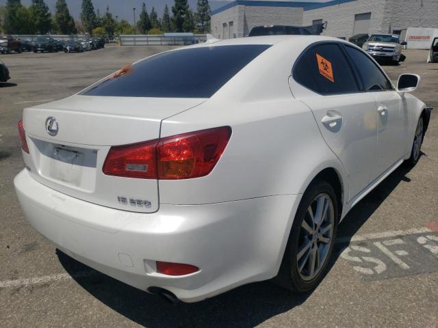 Photo 4 from auction – 2008 LEXUS IS 250 with VIN JTHBK262885058667
