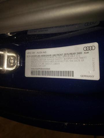 Photo 10 from auction – 2014 AUDI S5 PREMIUM with VIN WAUCGAFR3EA042925