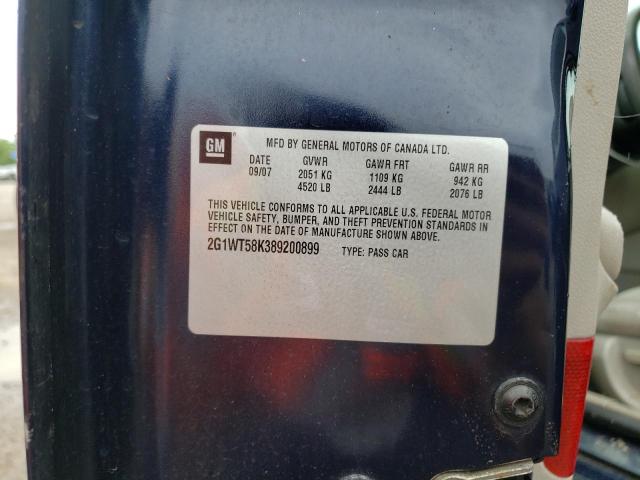 Photo 10 from auction – 2008 CHEVROLET IMPALA LT with VIN 2G1WT58K389200899