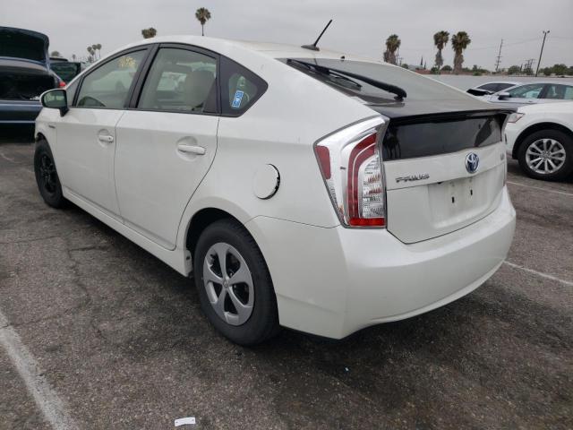 Photo 3 from auction – 2012 TOYOTA PRIUS with VIN JTDKN3DU1C1596887