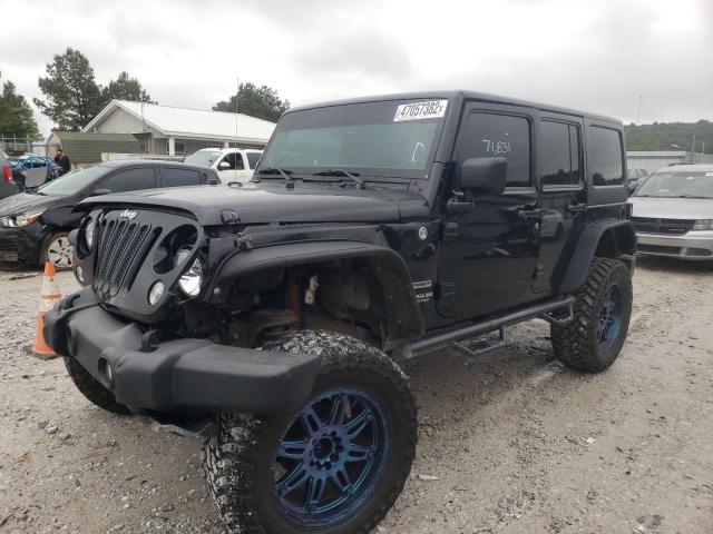 Photo 2 from auction – 2014 JEEP WRANGLER U with VIN 1C4BJWDG9EL176387