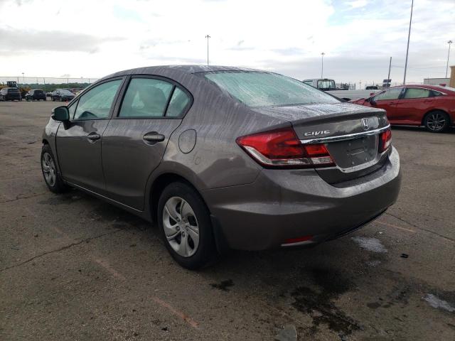 Photo 3 from auction – 2013 HONDA CIVIC LX with VIN 19XFB2F59DE010655