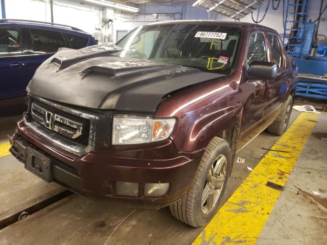 Photo 2 from auction – 2010 HONDA RIDGELINE with VIN 5FPYK1F58AB010839