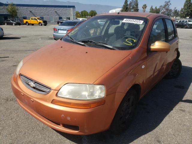 Photo 2 from auction – 2006 CHEVROLET AVEO BASE with VIN KL1TD66656B671992