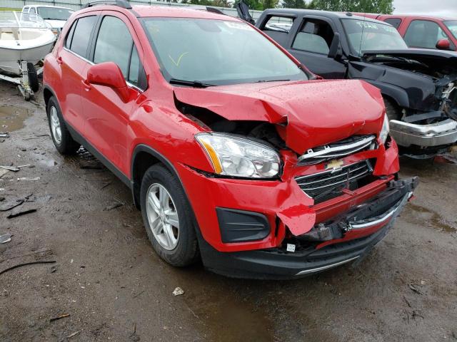 CHEVROLET TRAX 1LT 2016 with VIN KL7CJLSB2GB528158 - Photo from auction