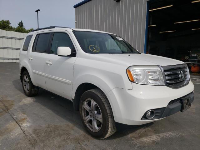 HONDA PILOT EXL 2014 with VIN 5FNYF3H55EB014892 - Photo from auction