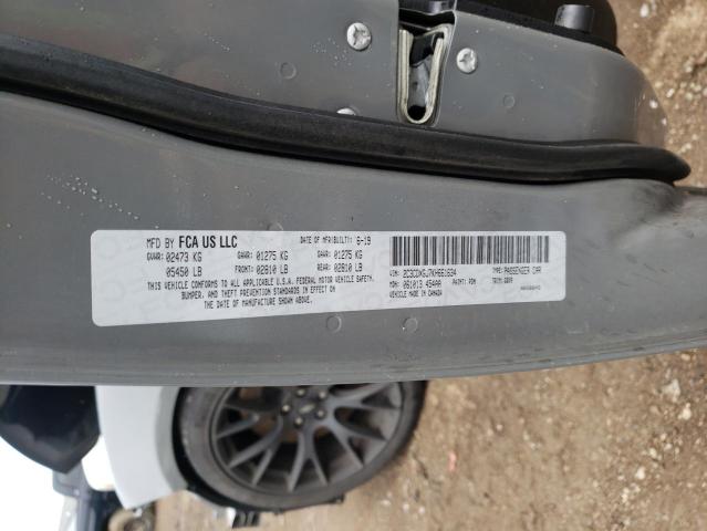 Photo 10 from auction – 2019 DODGE CHARGER SC with VIN 2C3CDXGJ7KH661634
