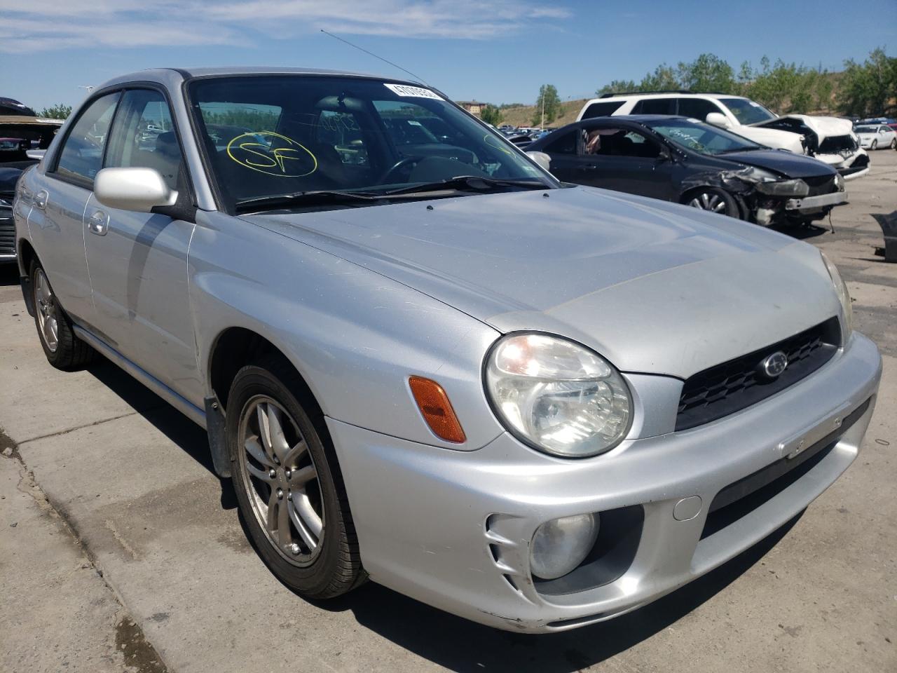 Photo 1 from auction – 2002 SUBARU IMPREZA RS with VIN JF1GD67542G502677