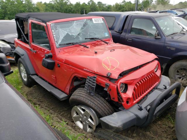 Photo 1 from auction – 2014 JEEP WRANGLER S with VIN 1C4AJWAG4EL151154