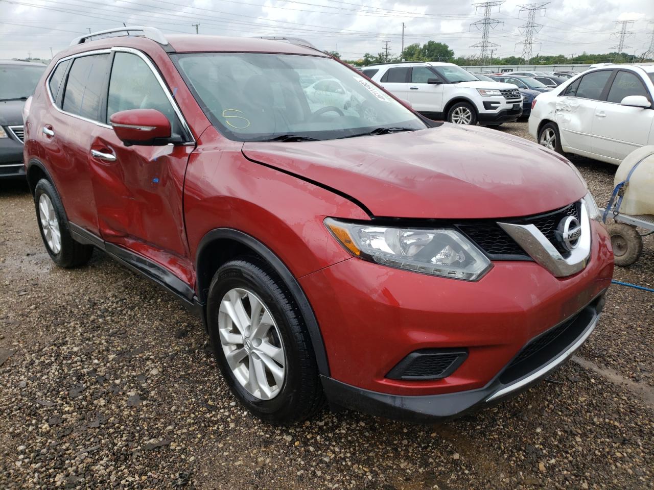 Photo 1 from auction – 2014 NISSAN ROGUE S with VIN 5N1AT2MKXEC769304