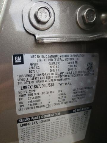 Photo 10 from auction – 2018 BUICK ENVISION E with VIN LRBFX1SA7JD007618
