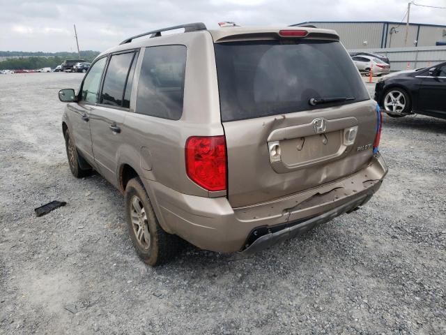 Photo 3 from auction – 2003 HONDA PILOT with VIN 2HKYF18593H570867