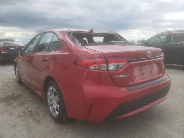 Photo 3 from auction – 2021 TOYOTA COROLLA LE with VIN 5YFEPMAE9MP169724