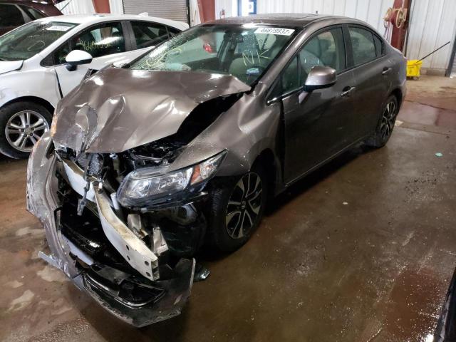 Photo 2 from auction – 2013 HONDA CIVIC EX with VIN 19XFB2F80DE003216
