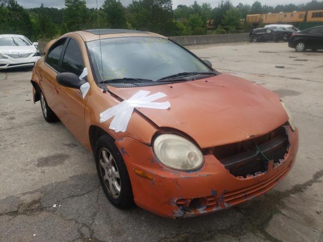 DODGE NEON SXT 2005 with VIN 1B3ES56C25D160851 - Photo from auction