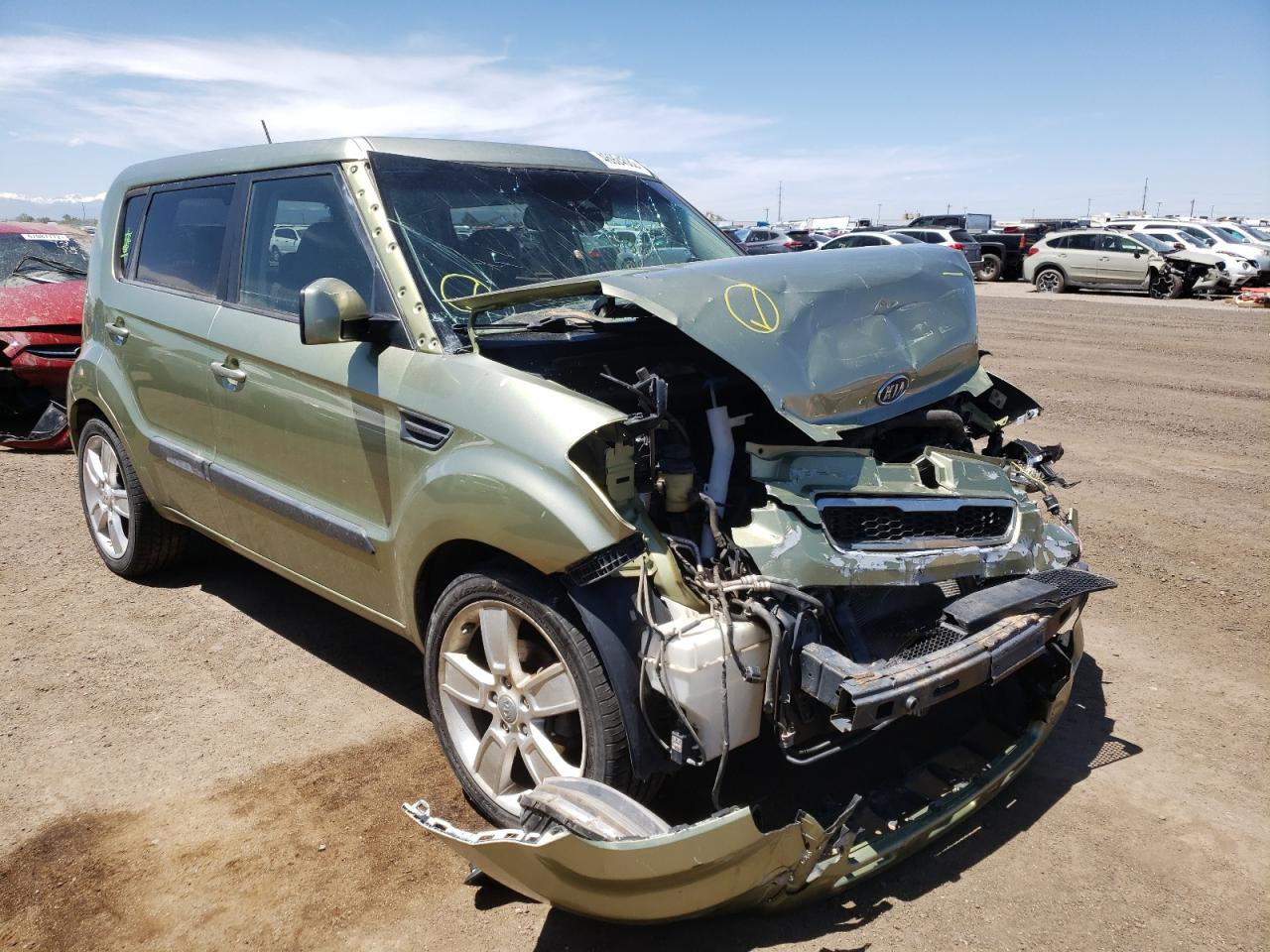 KIA SOUL + 2011 with VIN KNDJT2A23B7341720 - Photo from auction