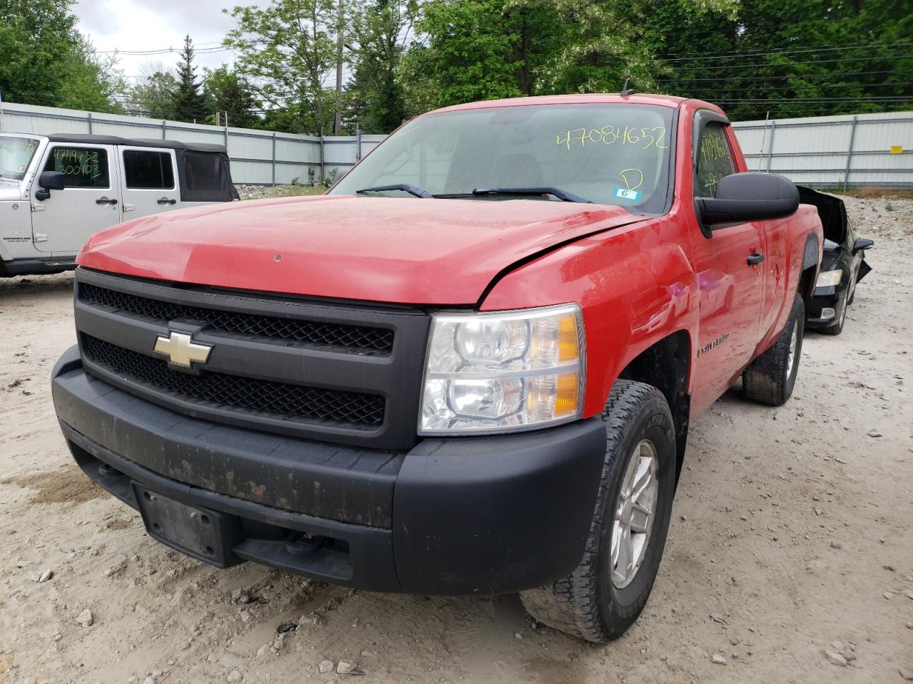 Photo 15 from auction – 2007 CHEVROLET SILVERADO with VIN 1GCEK14CX7Z596122