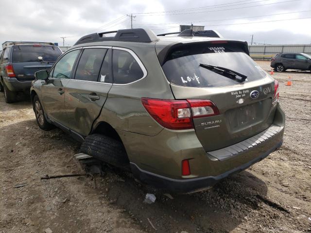 Photo 3 from auction – 2017 SUBARU OUTBACK 2. with VIN 4S4BSAHC2H3282963
