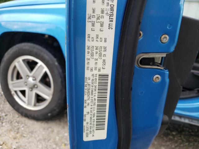 Photo 10 from auction – 2008 JEEP PATRIOT SP with VIN 1J8FF28WX8D547741