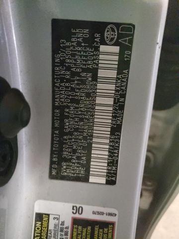 Photo 10 from auction – 2014 TOYOTA COROLLA L with VIN 2T1BURHE5EC050309