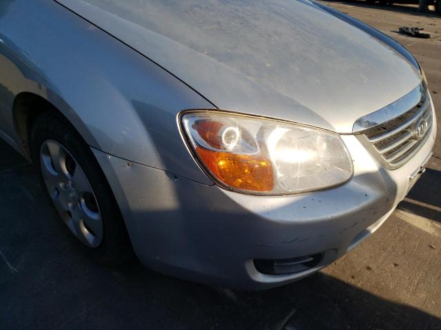 Photo 9 from auction – 2007 KIA SPECTRA EX with VIN KNAFE122175448547
