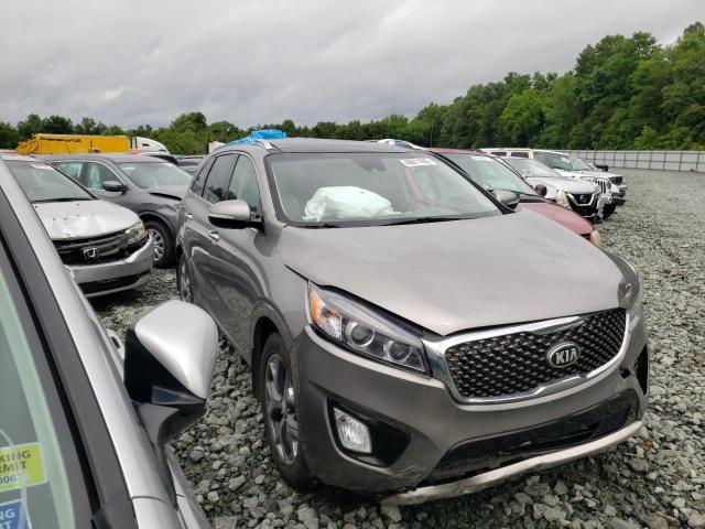 KIA SORENTO SX 2017 with VIN 5XYPK4A51HG188043 - Photo from auction