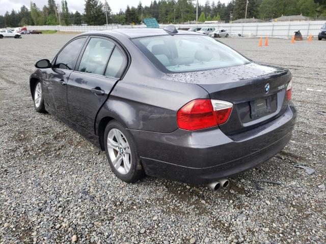 Photo 3 from auction – 2008 BMW 328 XI with VIN WBAVC93518K043364