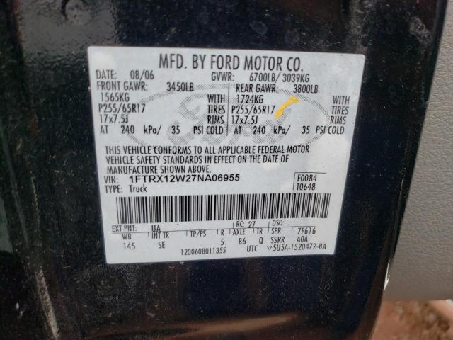 Photo 10 from auction – 2008 FORD F150 with VIN 1FTRX14W88FA91373