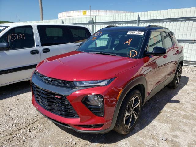 Photo 2 from auction – 2021 CHEVROLET TRAILBLAZE with VIN KL79MTSL6MB020975