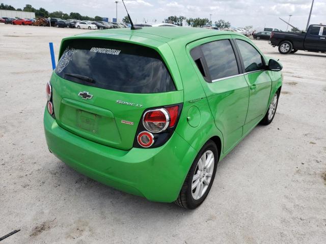 Photo 4 from auction – 2014 CHEVROLET SONIC LT with VIN 1G1JC6SB9E4238998