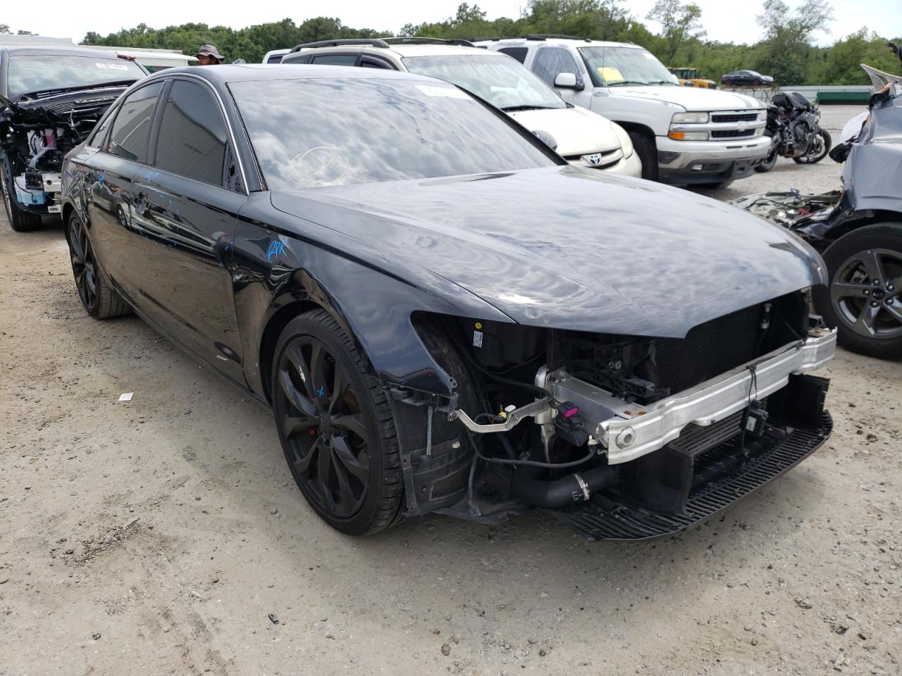 AUDI A6 PREMIUM 2014 with VIN WAUGFAFC5EN005612 - Photo from auction