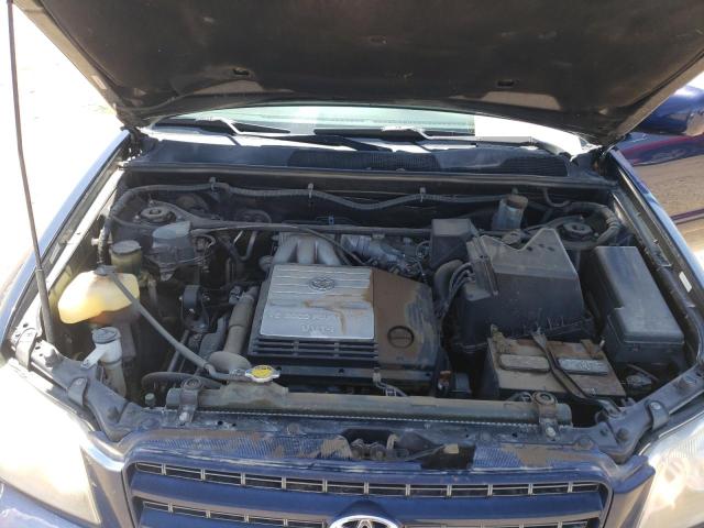 Photo 7 from auction – 2002 TOYOTA HIGHLANDER with VIN JTEGF21A620033244