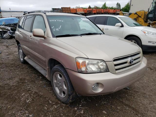 TOYOTA HIGHLANDER 2007 with VIN JTEEP21A470223040 - Photo from auction