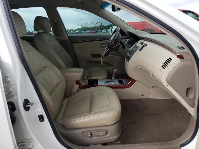 Photo 5 from auction – 2008 HYUNDAI AZERA SE with VIN KMHFC46FX8A298773