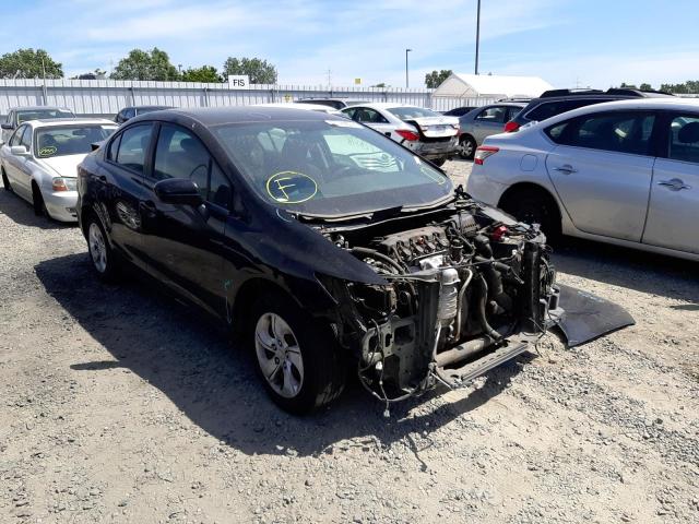 HONDA CIVIC LX 2014 with VIN 19XFB2F54EE243747 - Photo from auction