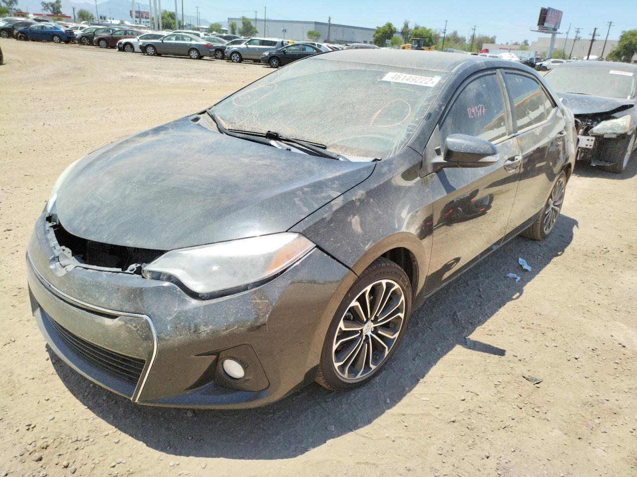 Photo 2 from auction – 2014 TOYOTA COROLLA L with VIN 2T1BURHE3EC098892