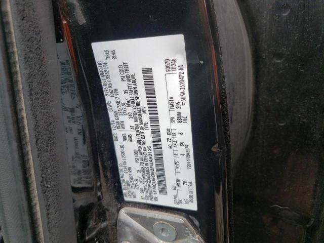 Photo 10 from auction – 2015 FORD ESCAPE SE with VIN 1FMCU9G92FUA93126