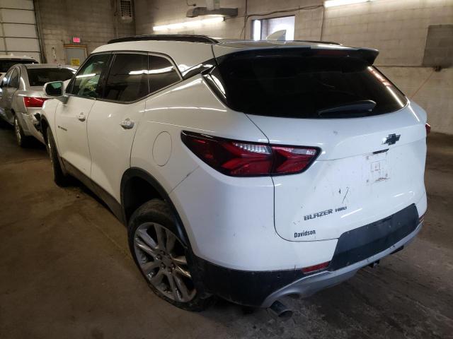 Photo 3 from auction – 2019 CHEVROLET BLAZER 3LT with VIN 3GNKBHRS1KS690950