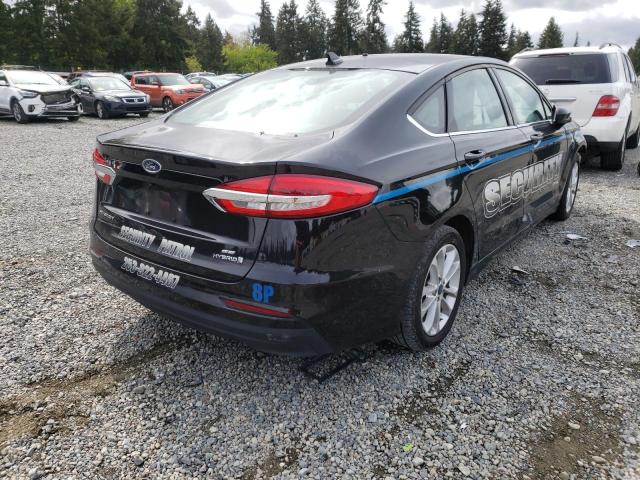 Photo 4 from auction – 2019 FORD FUSION SE with VIN 3FA6P0LU1KR136263
