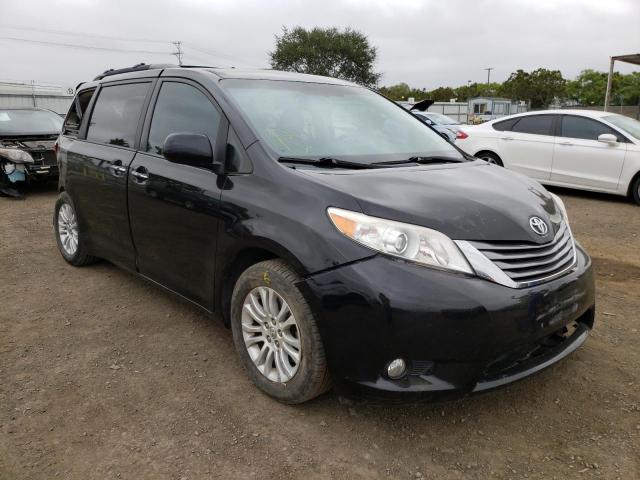 TOYOTA SIENNA XLE 2015 with VIN 5TDYK3DC2FS599069 - Photo from auction