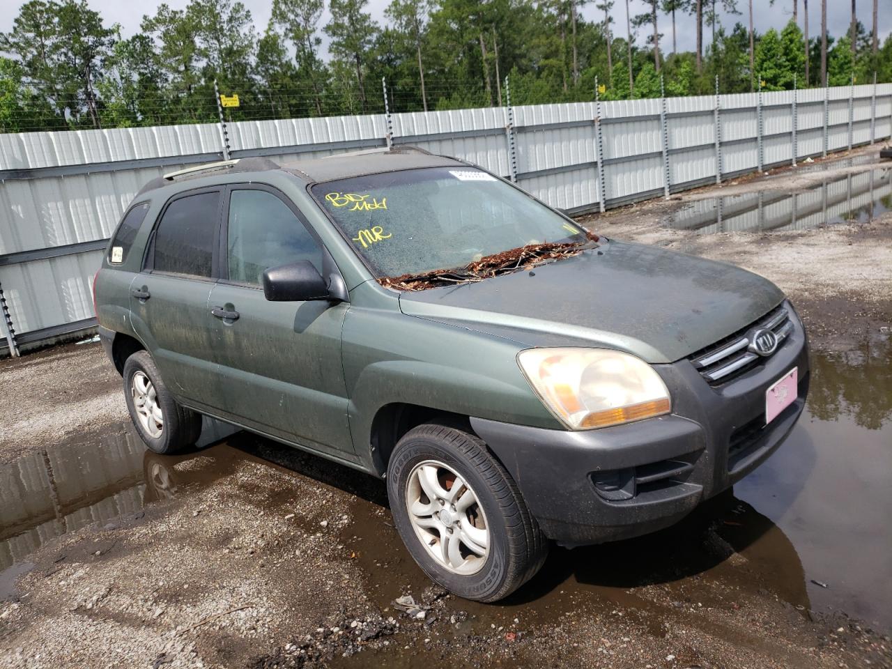 Photo 14 from auction – 2007 KIA SPORTAGE E with VIN KNDJF723377330364