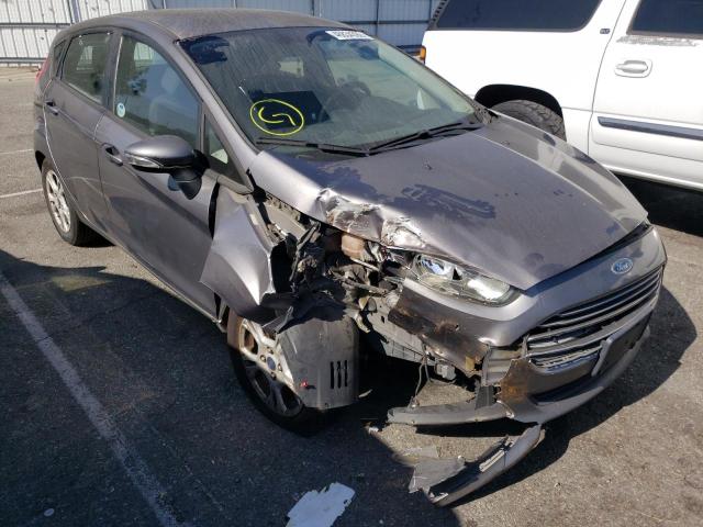 FORD FIESTA SE 2014 with VIN 3FADP4EJ0EM114225 - Photo from auction