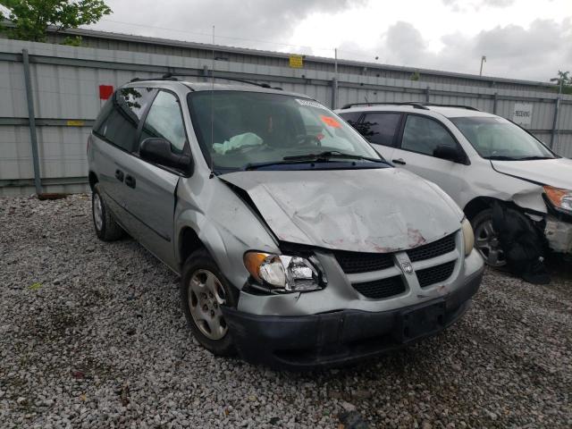 DODGE CARAVAN SE 2003 with VIN 1D4GP25343B167529 - Photo from auction