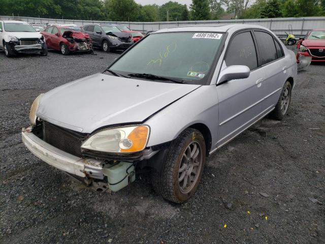 Photo 2 from auction – 2001 HONDA CIVIC EX with VIN 1HGES26701L015700