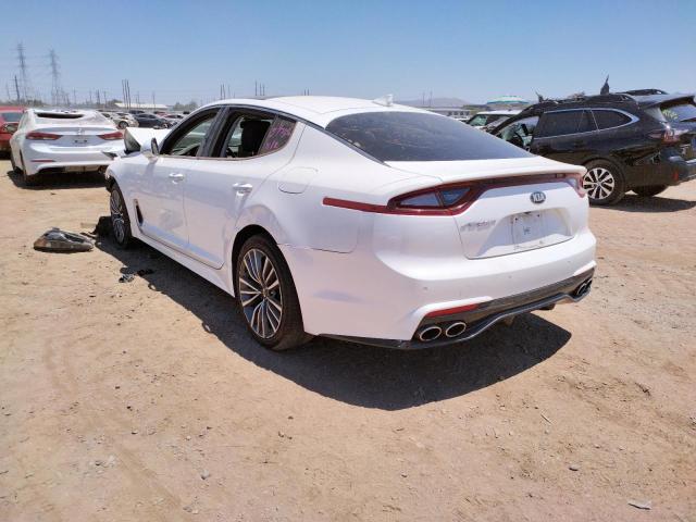 Photo 3 from auction – 2018 KIA STINGER PR with VIN KNAE25LA4J6032804